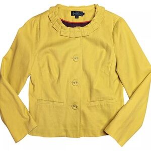 Biden Mustard Yellow Blazer Jacket
